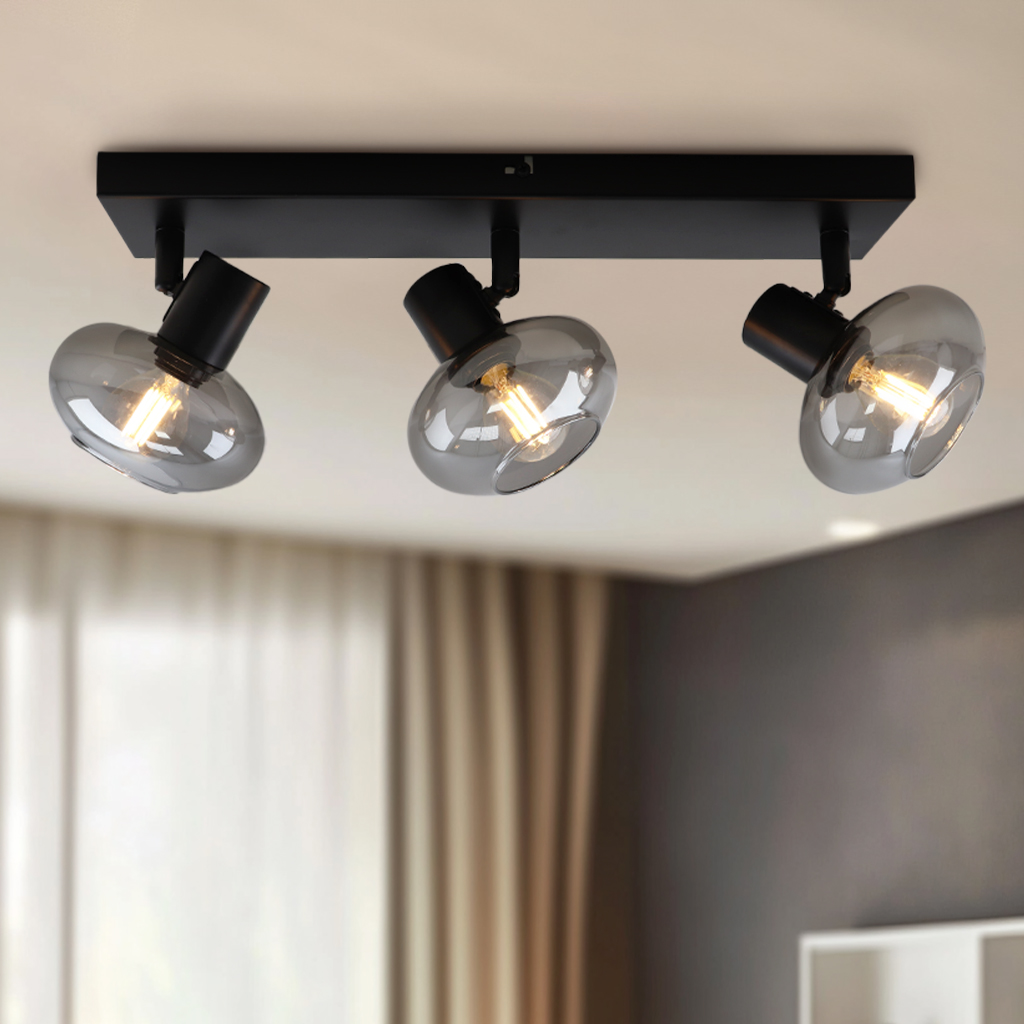 Faretto da soffitto nero design, Skip