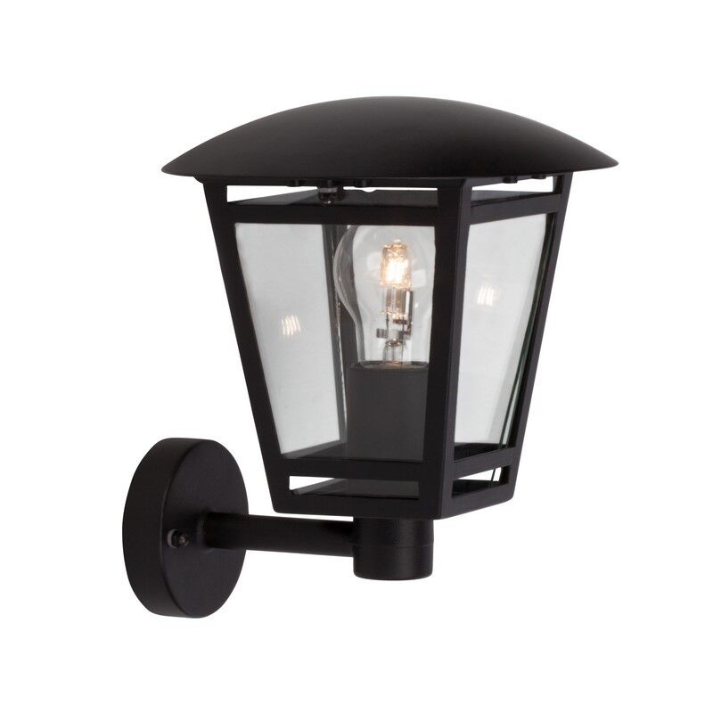 Lampada da esterno nera moderna, Jedidjah, IP44