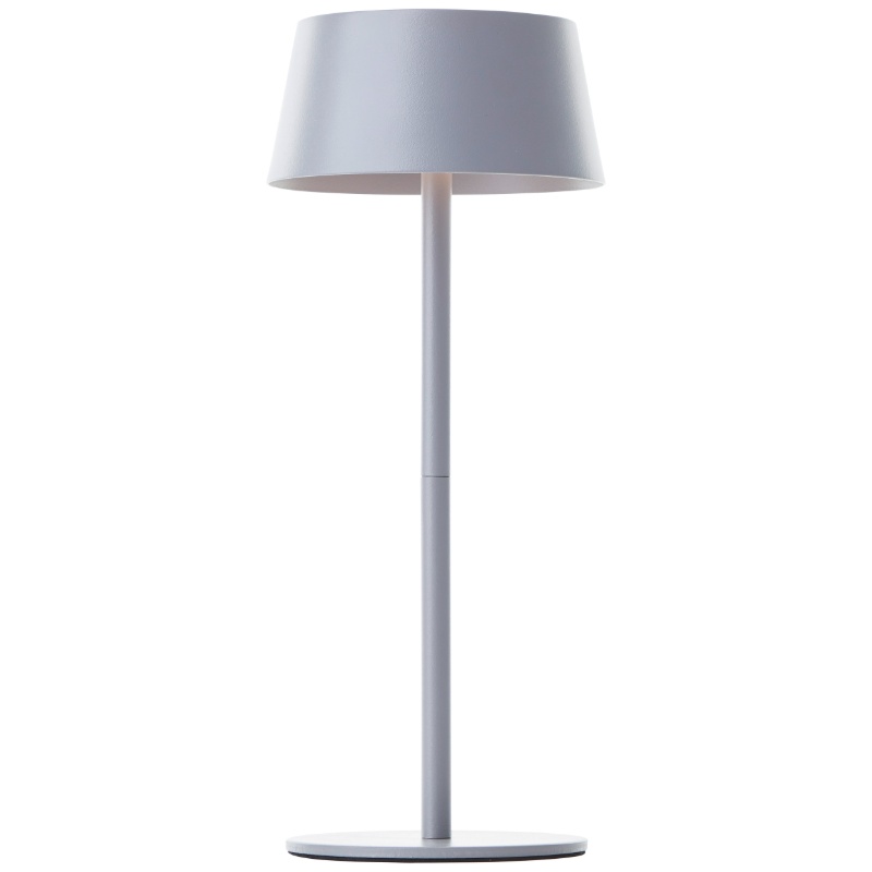 Applique da esterno solare grigia moderna, Soumaya, 4W, 3000K LED, IP44, dimmer in 3 fasi
