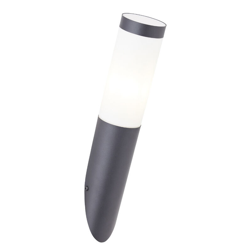 Lampada da esterno nera metallo, Meis, IP44