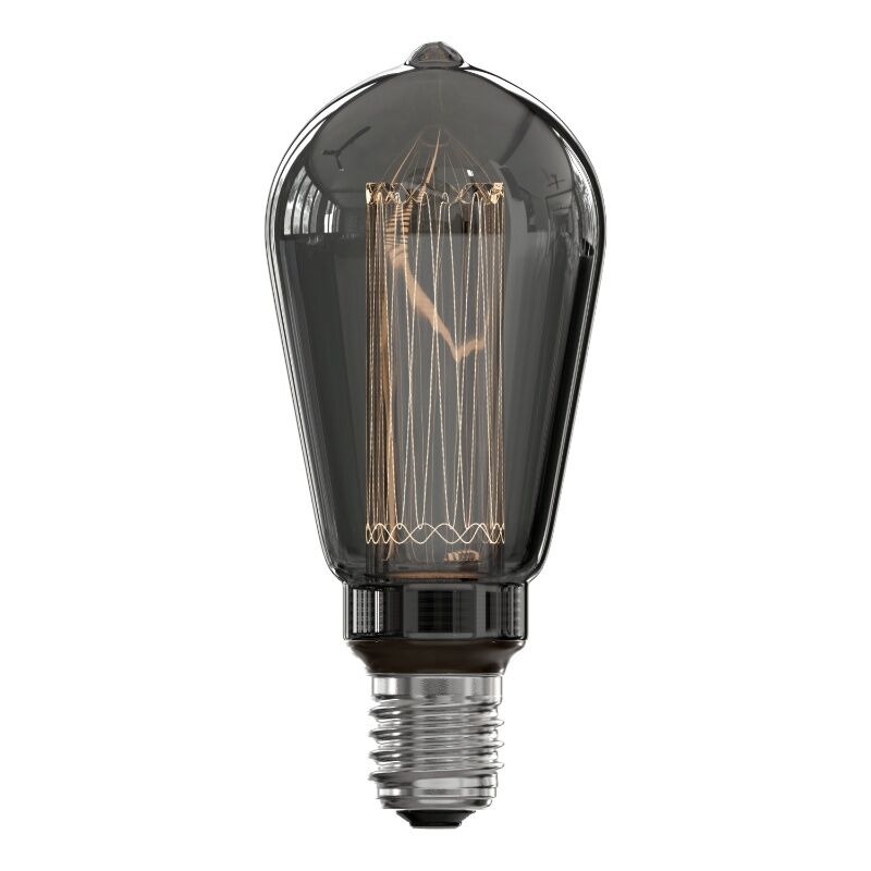 Calex lampadina Edison LED E27 regolabile grigio, 3,5W, 2000K