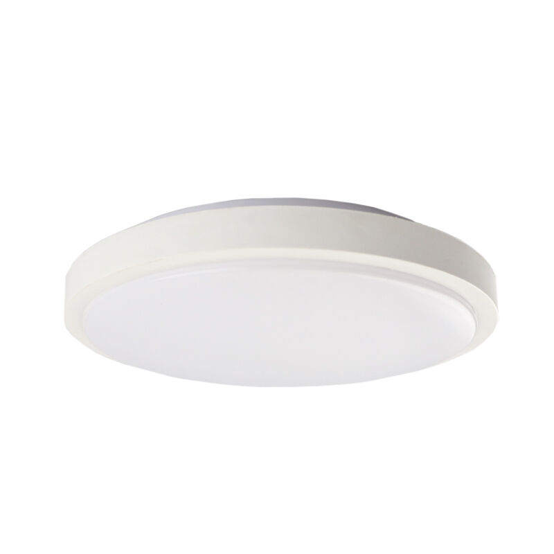 Plafoniera bianca in plastica, Kos, 16W, 3000K LED