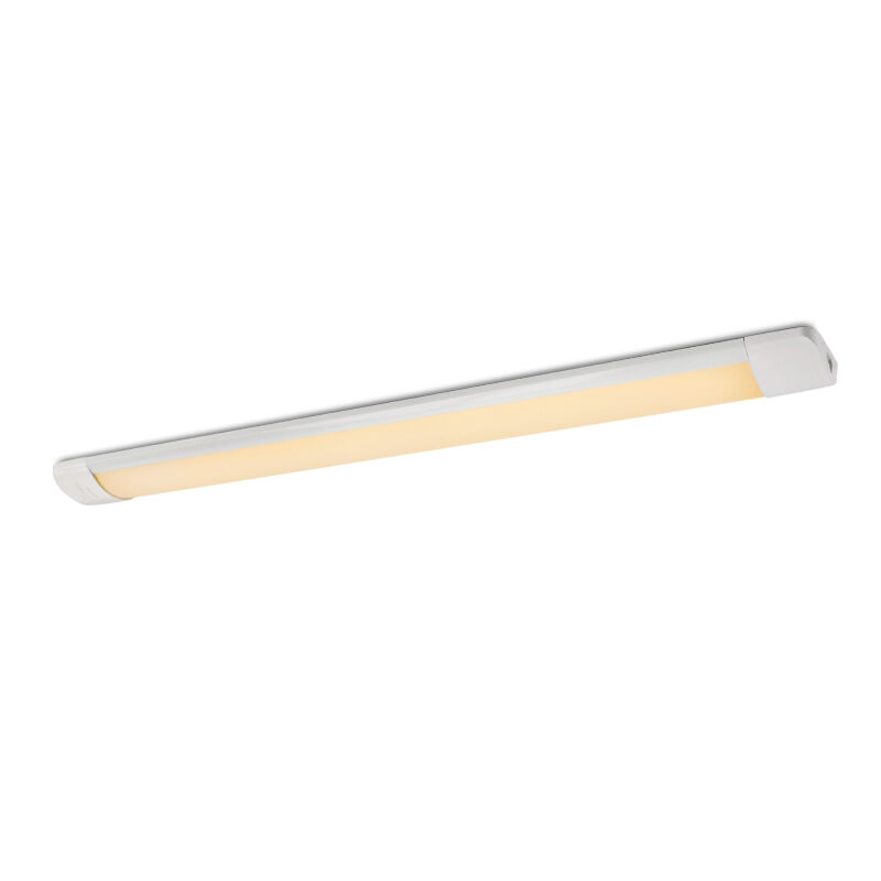 Regletta LED 60 cm collegabile Enrique, 20w, 3000K