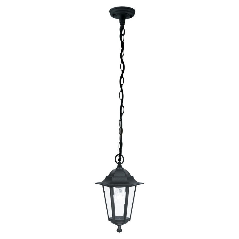 Lampada da esterno nera in alluminio, Alieke, IP44