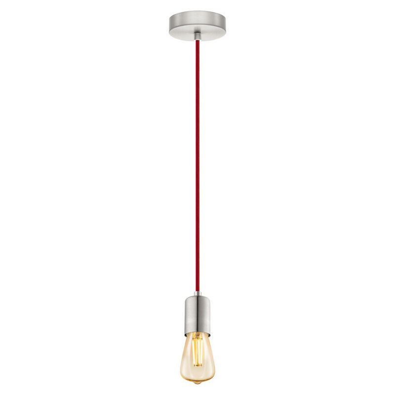 Lampada a sospensione in nichel metallo, Christel