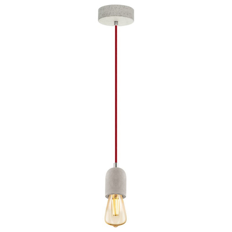 Lampada a sospensione grigia metallo, Christel