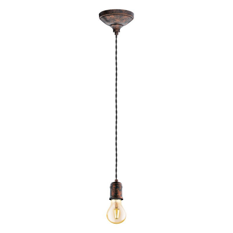 Lampada a sospensione in rame metallo, Christel