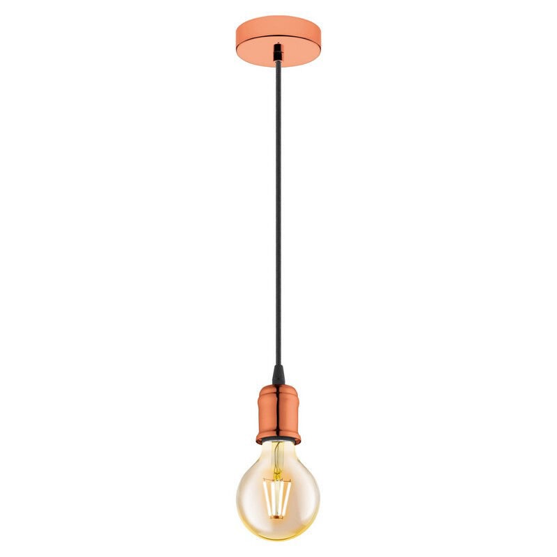 Lampada a sospensione in rame metallo, Christel