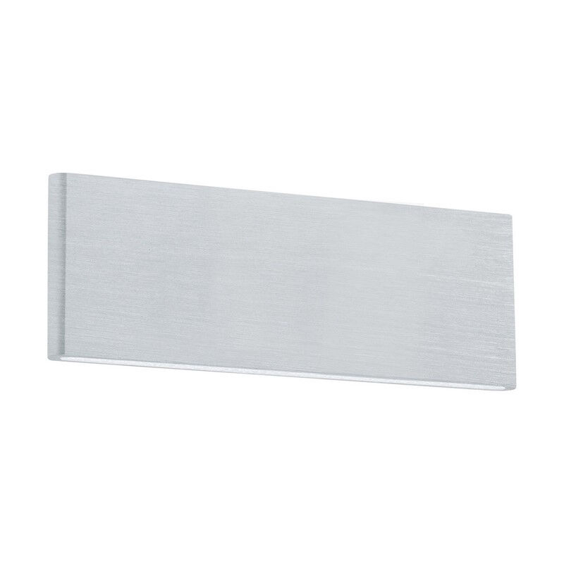 Applique da parete in nichel in alluminio, Rick, 4W, 3000K LED