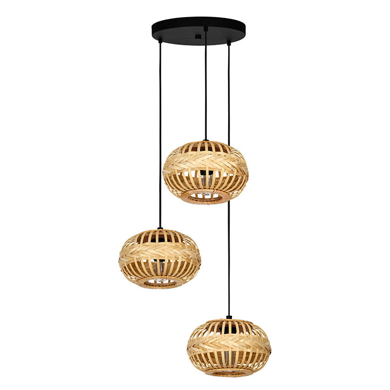 Lampada a sospensione marrone metallo, Firenze