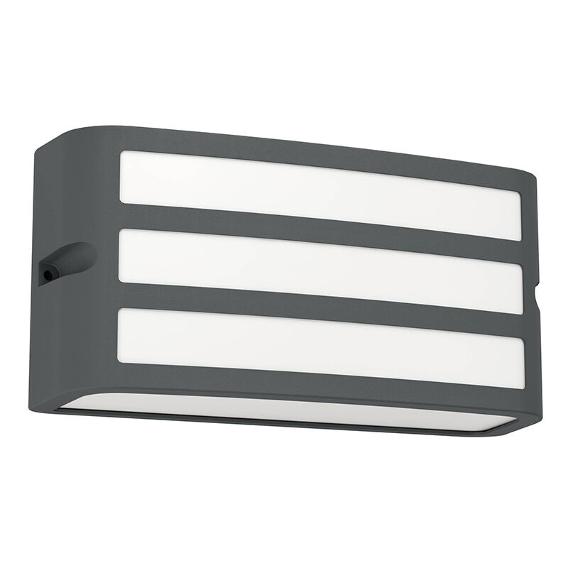 Lampada da esterno antracite in plastica, Cesar, IP54