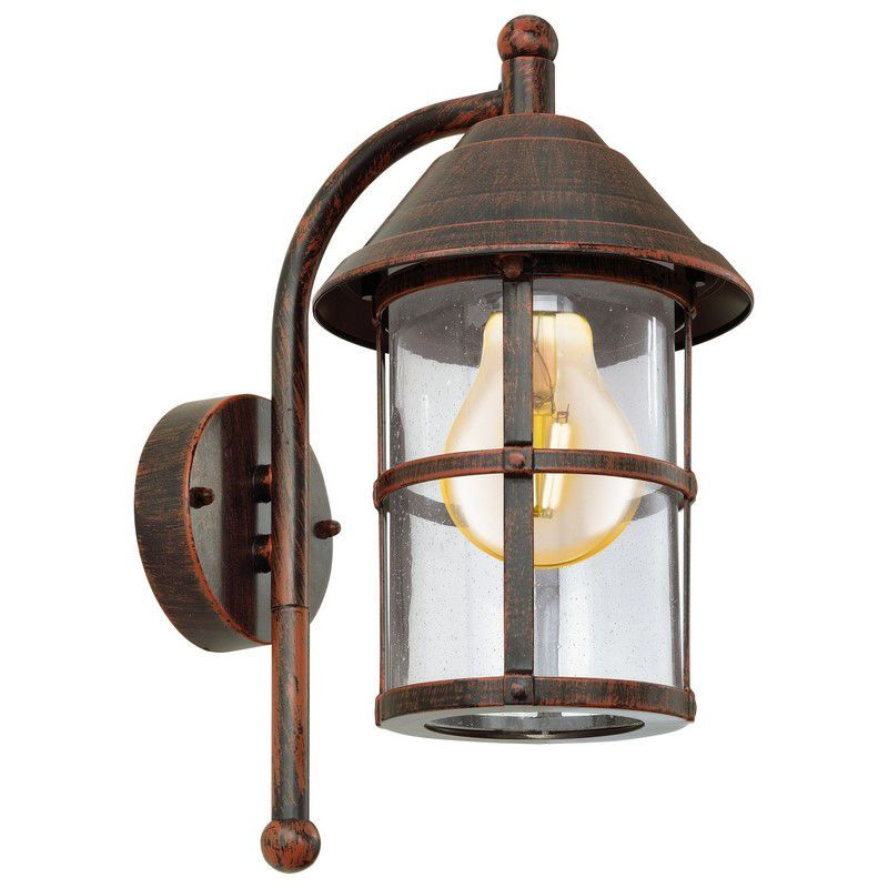 Lampada da esterno marrone in vetro, Gisele, IP23