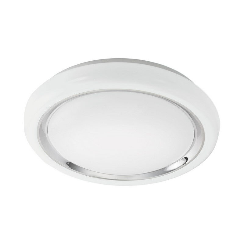 Lampada da soffitto bianca in plastica, Carmela, 18W, 3000K LED