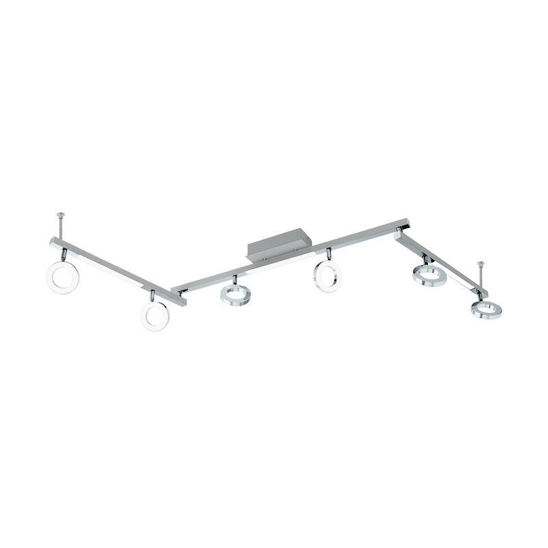 Faretto da soffitto cromato in alluminio, Madelinde, 3W, 3000K LED