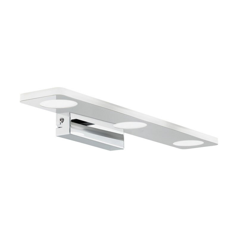Applique da parete cromata in plastica, Jan, 5W, 3000K LED, IP44