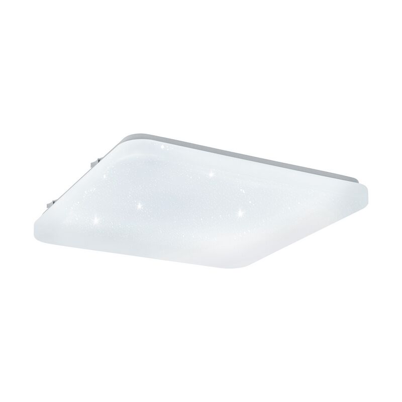 Plafoniera bianca in acciaio, Eloise, 17W, 3000K LED