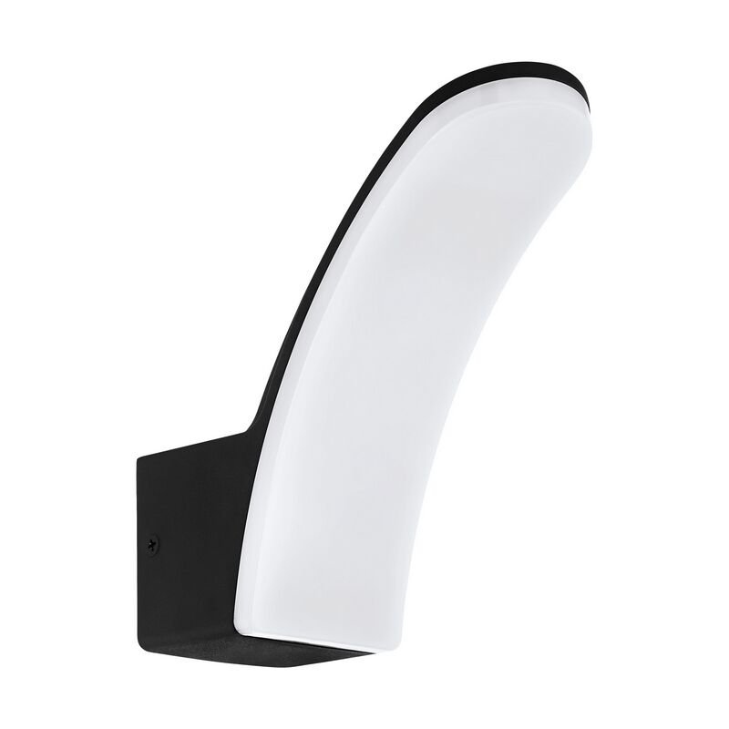 Lampada da esterno nera in alluminio, Oskar, 11W, 3000K LED, IP44