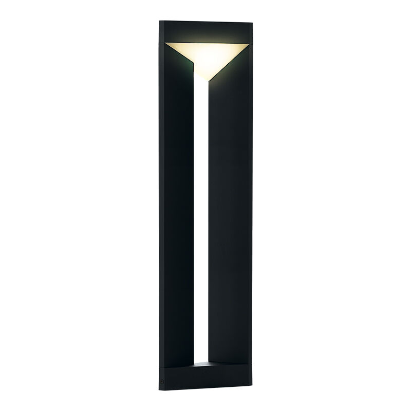 Lampada da esterno nero in alluminio, Lyke, 10W, 3000K LED, IP54