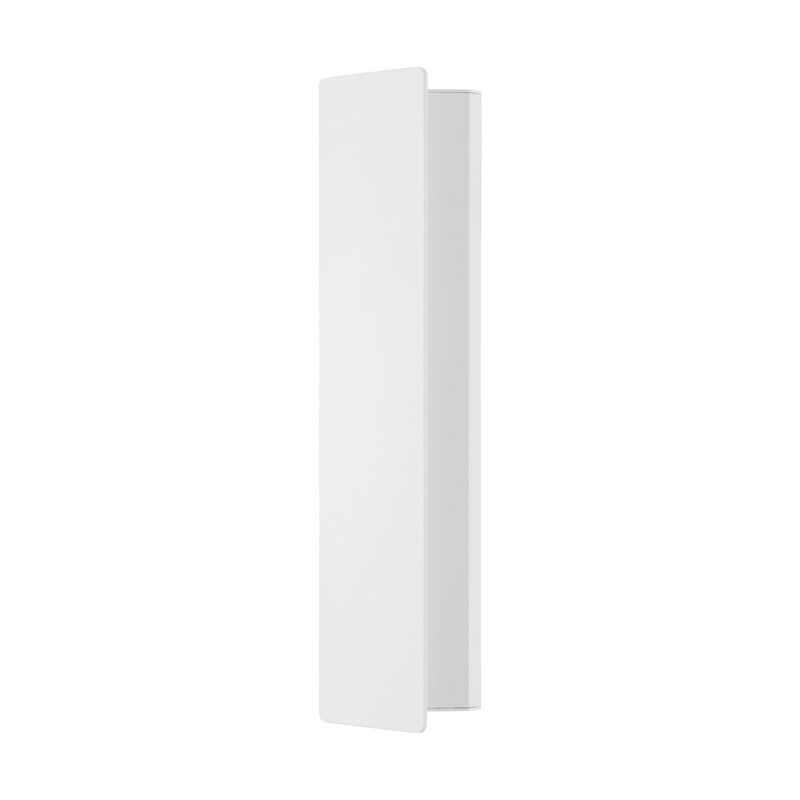 Applique da parete bianca in alluminio, Zion, 12W, 3000K LED