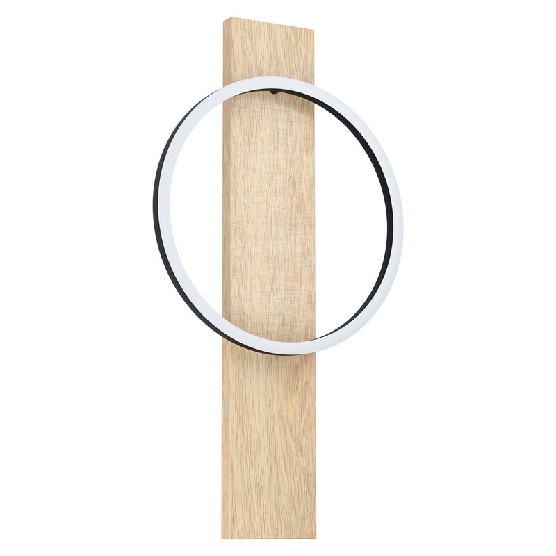 Applique da parete in legno marrone, Annebel, 12W, 3000K LED