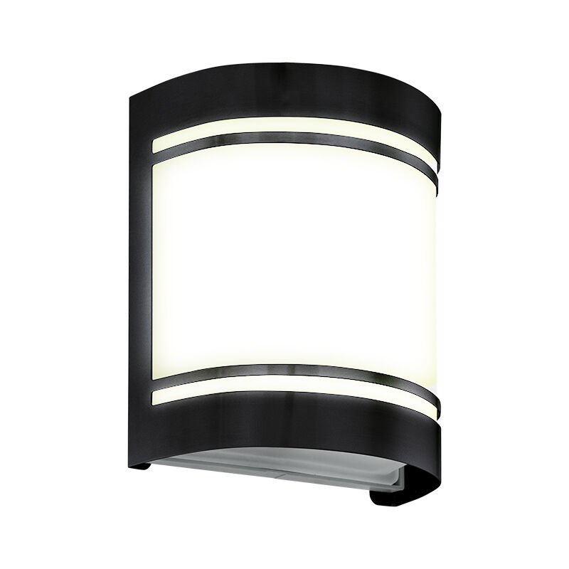 Lampada da esterno nera in acciaio, Aartje, IP44