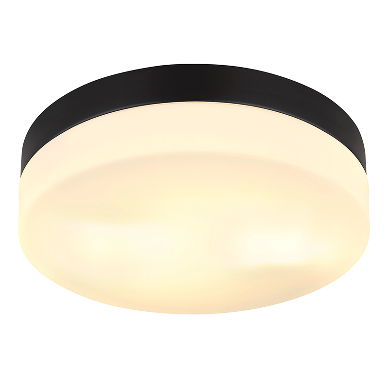 Lampada da esterno nera in plastica, Maickel, IP44