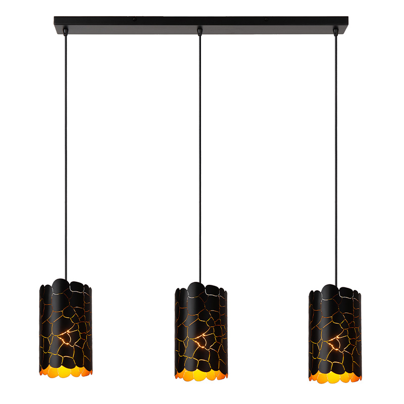 Lampada a sospensione moderna nera, Almelo