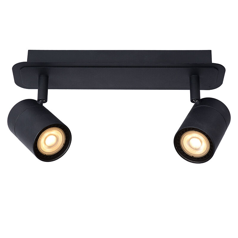 Faretto da soffitto per bagno moderno nero, Lennert, IP44