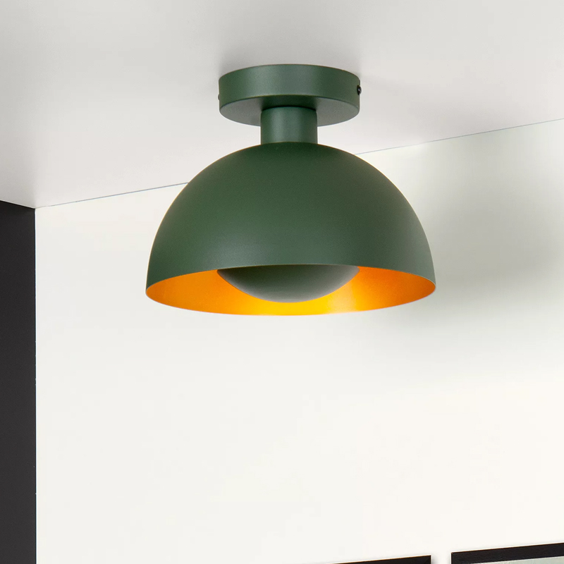 Plafoniera moderna verde, Siemon