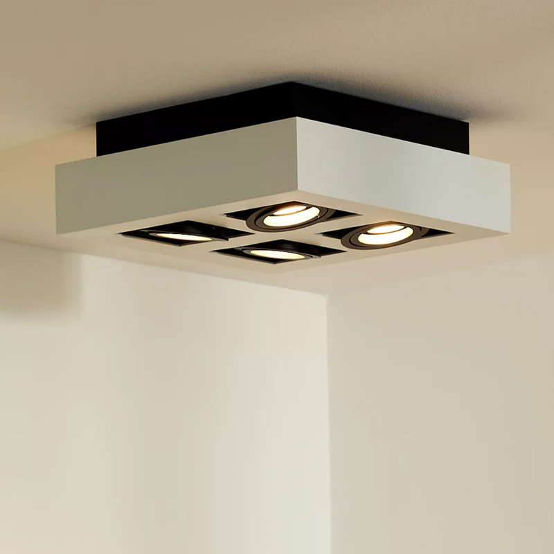 Faretto da superficie moderno bianco, Xirax