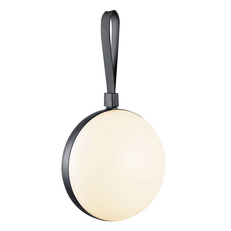 Lampada da esterno design nera, Bring, 1,5W, 2700K LED, IP54, con interruttore