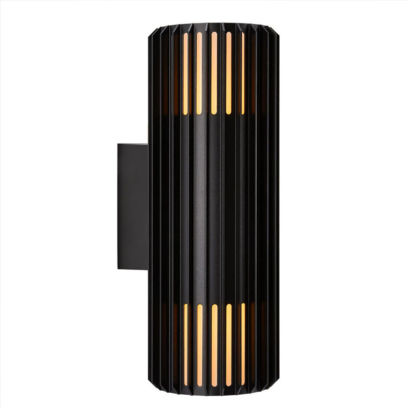 Lampada da esterno design nera, Aludra, IP54