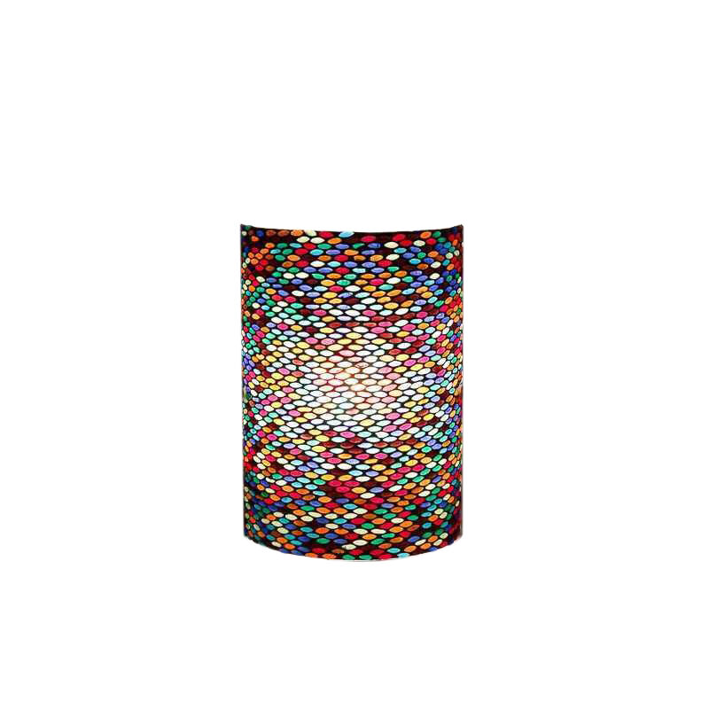 Applique da parete orientale multicolore in mosaico, Mahdia