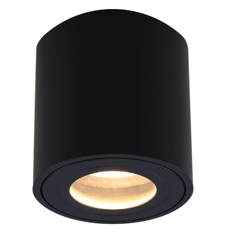 Faretto da superficie nero moderno, Alion, IP44