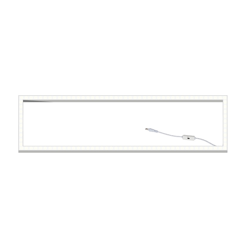 Cornice LED per controsoffitto 30x120 cm - interruttore bianco - 32W - 3173 lm - UGR <23