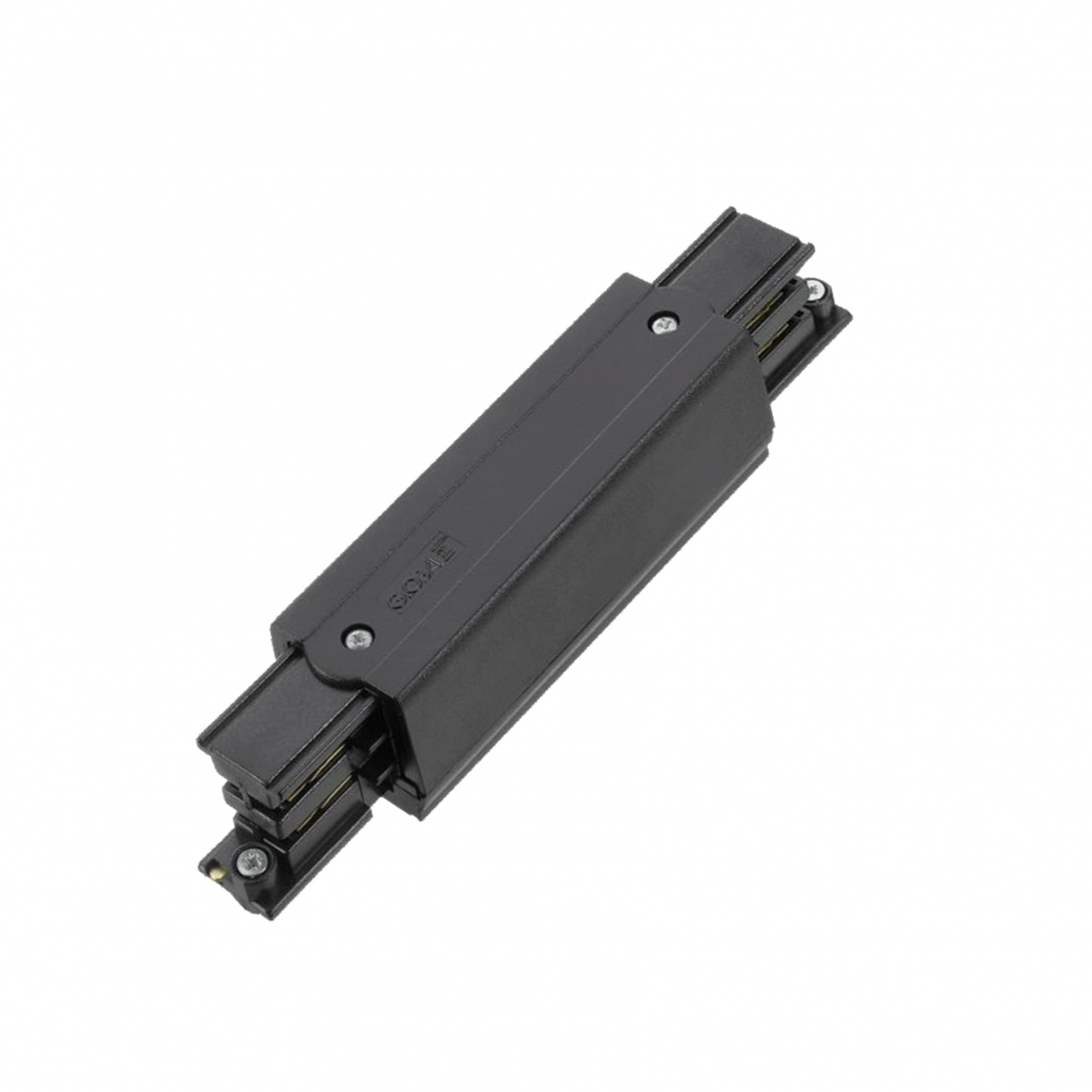 Connettore a forma di I per illuminazione di binari trifase, nero, Pro