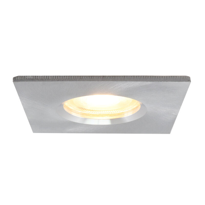 Faretto da incasso per bagno cromato moderno, Jule, IP65
