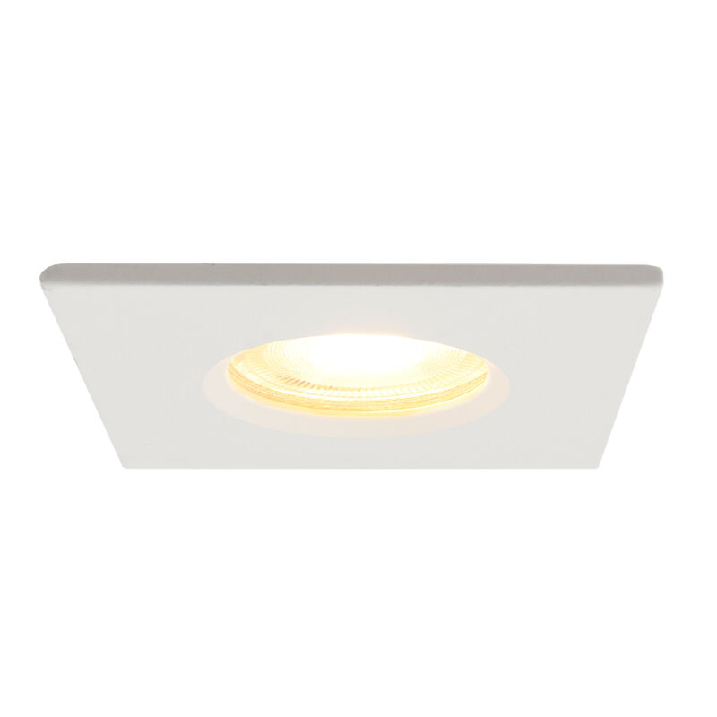 Faretto da incasso per bagno bianco moderno, Jule, IP65