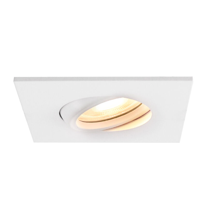 Faretto da incasso per bagno bianco moderno, Jill, IP44