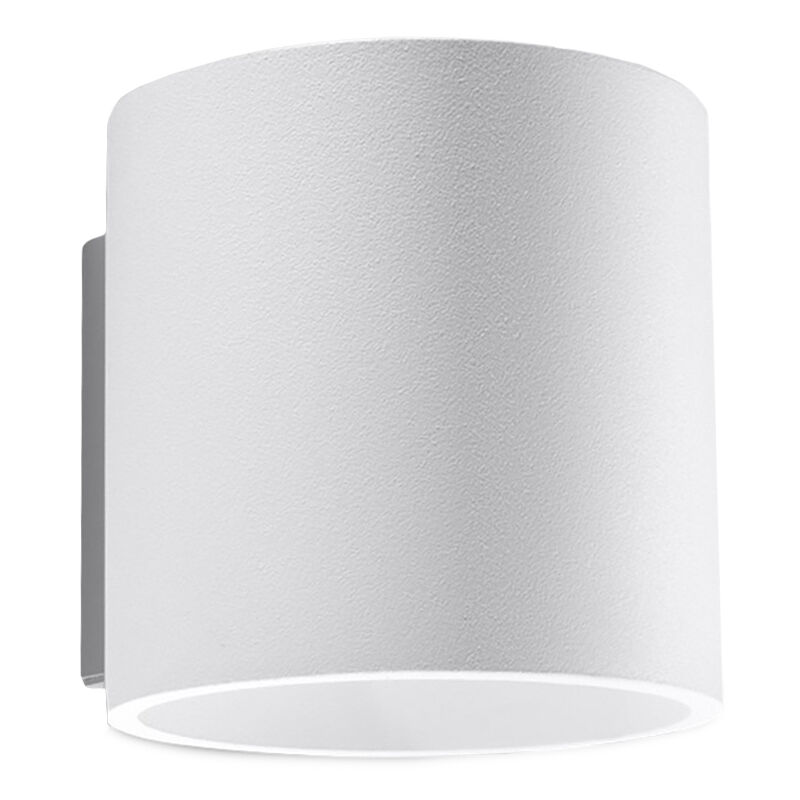 Lampada da parete up down in alluminio bianca, Amely