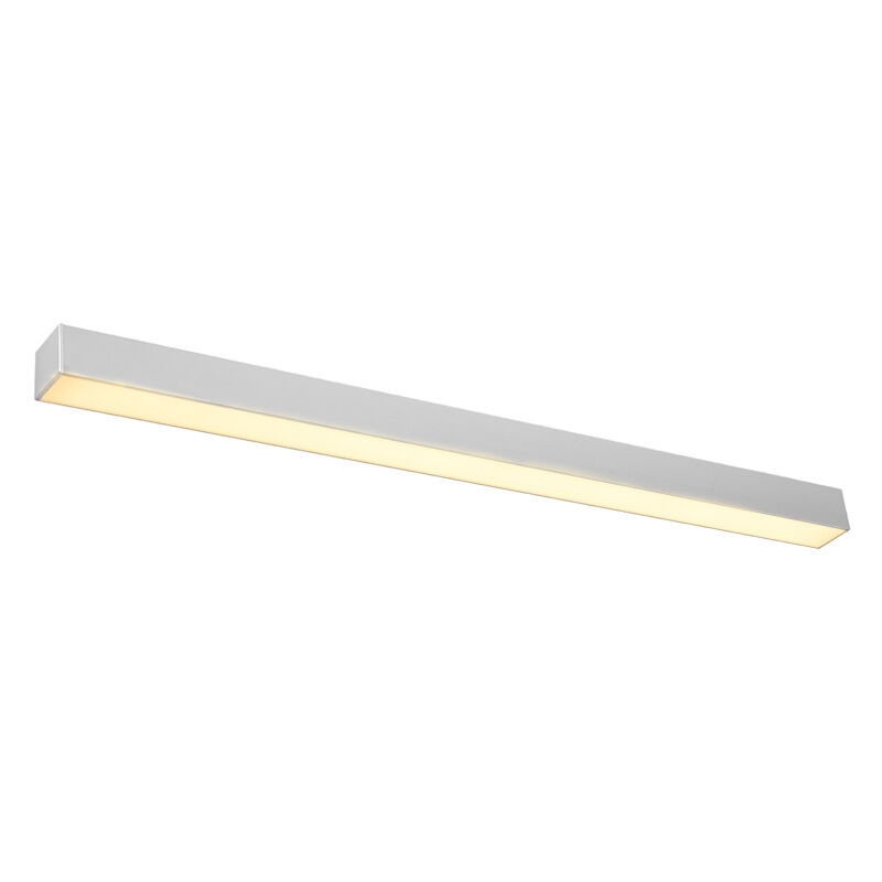 Applique da parete in alluminio grigia, Mascha, 31W, 3000K LED