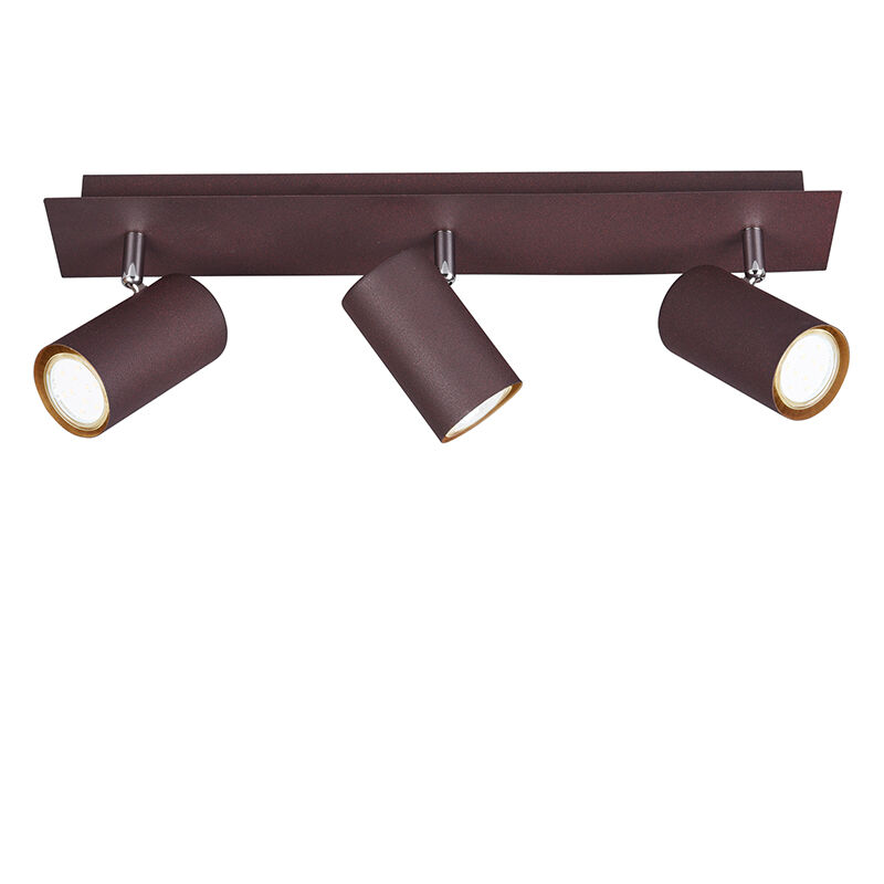 Faretto da soffitto moderno color ruggine, Kaso