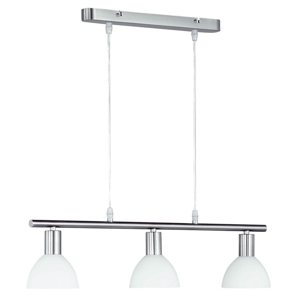 Lampada a sospensione in nichel in vetro, Babette