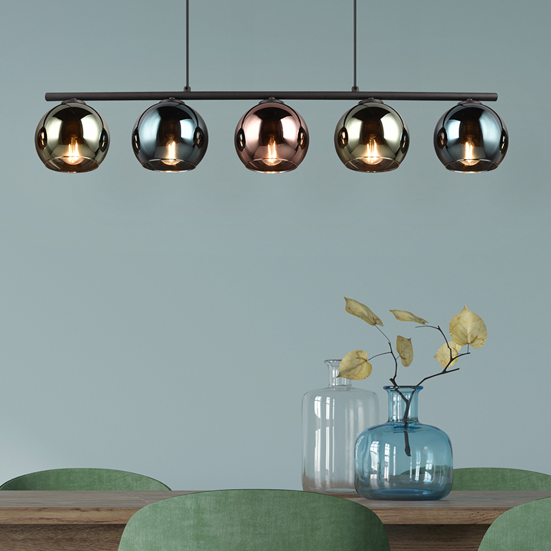 Lampada a sospensione design multicolore, Glenda