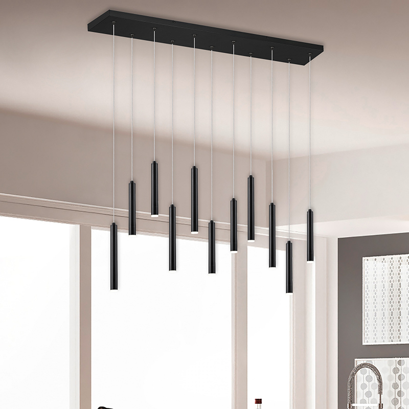 Lampada a sospensione moderna nera, Jessamy, 2,5W, 3000K LED