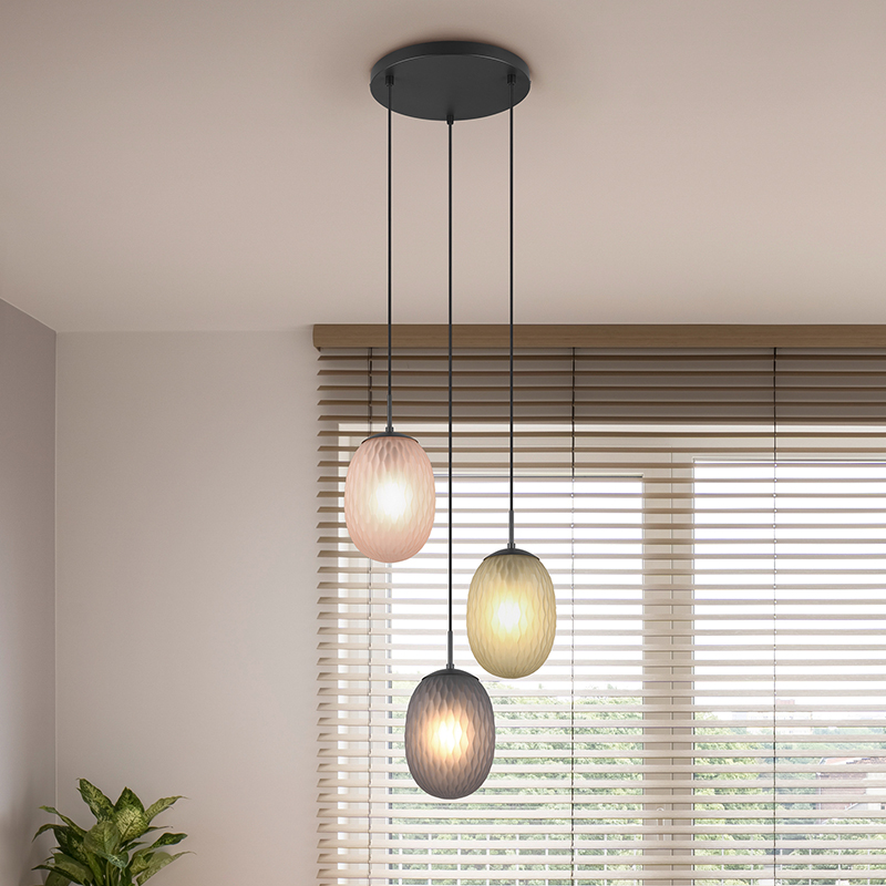 Lampada a sospensione design multicolore, Danyal