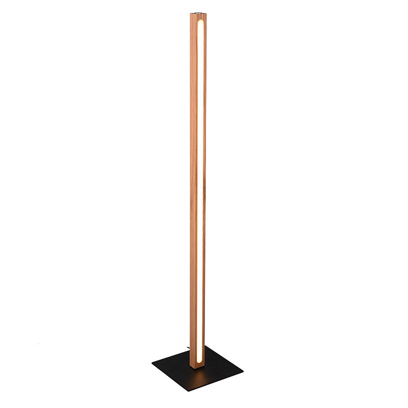 Piantana da lettura da terra in legno, Kelley, 20W, 3000K LED, con interruttore