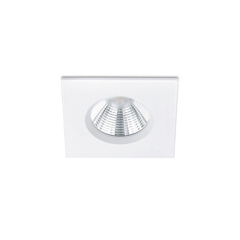 Faretto da incasso per bagno moderno bianco, Iman, 5W, 3000K LED, IP65