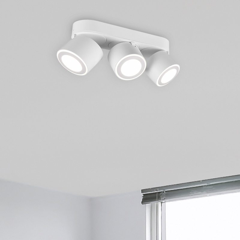Plafoniera moderna bianca, Jorno, 3,5W, 3000K LED