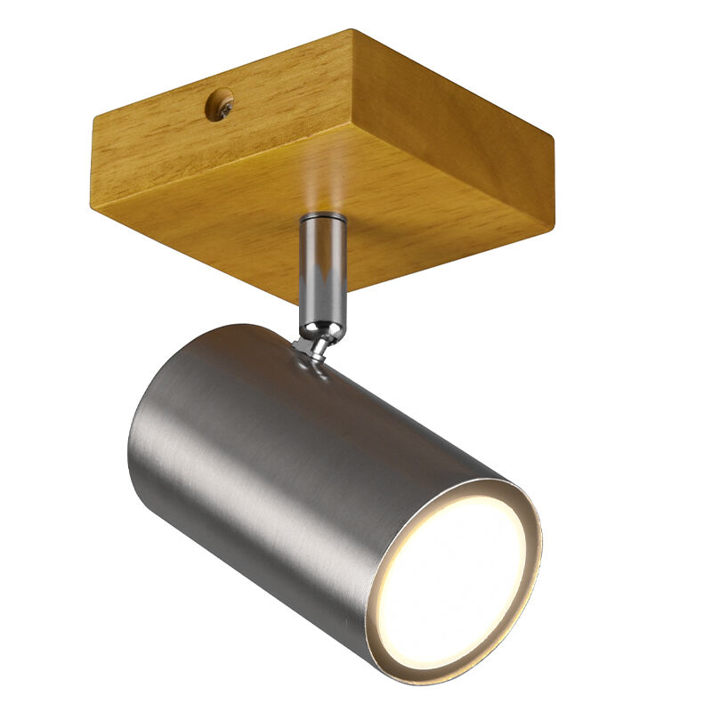 Faretto da soffitto moderno in nichel, Kaso